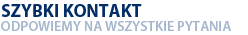 Szybki kontakt